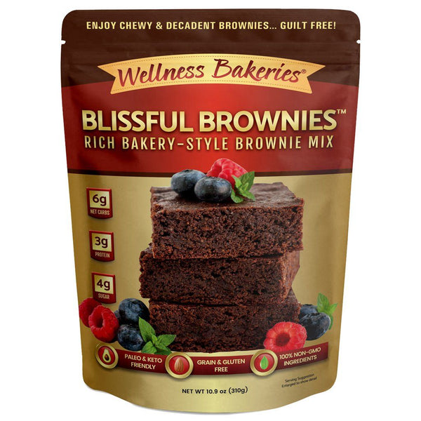 Blissful Brownies Cake and Brownie Mixes Wellness Bakeries® 