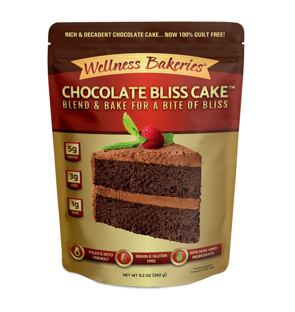 Chocolate Bliss Cake Mix Cake and Brownie Mixes Wellness Bakeries 